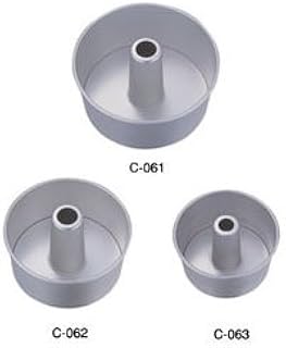 霜鳥製作所 アルミニウム製シフォンケーキ焼型 21c C-061 霜鳥製作所 アルミニウム製シフォンケーキ焼型 21c C-061